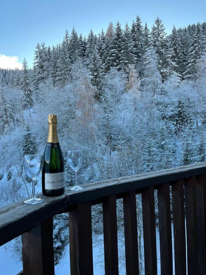 La Tania La Saboia Sleep 8 Private Sauna Lounge Dining 2 Bathrooms Kitchen 2 Balconies Ski In Out Extérieur photo